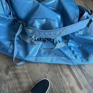 Patagonia 100L black hole bag-used once